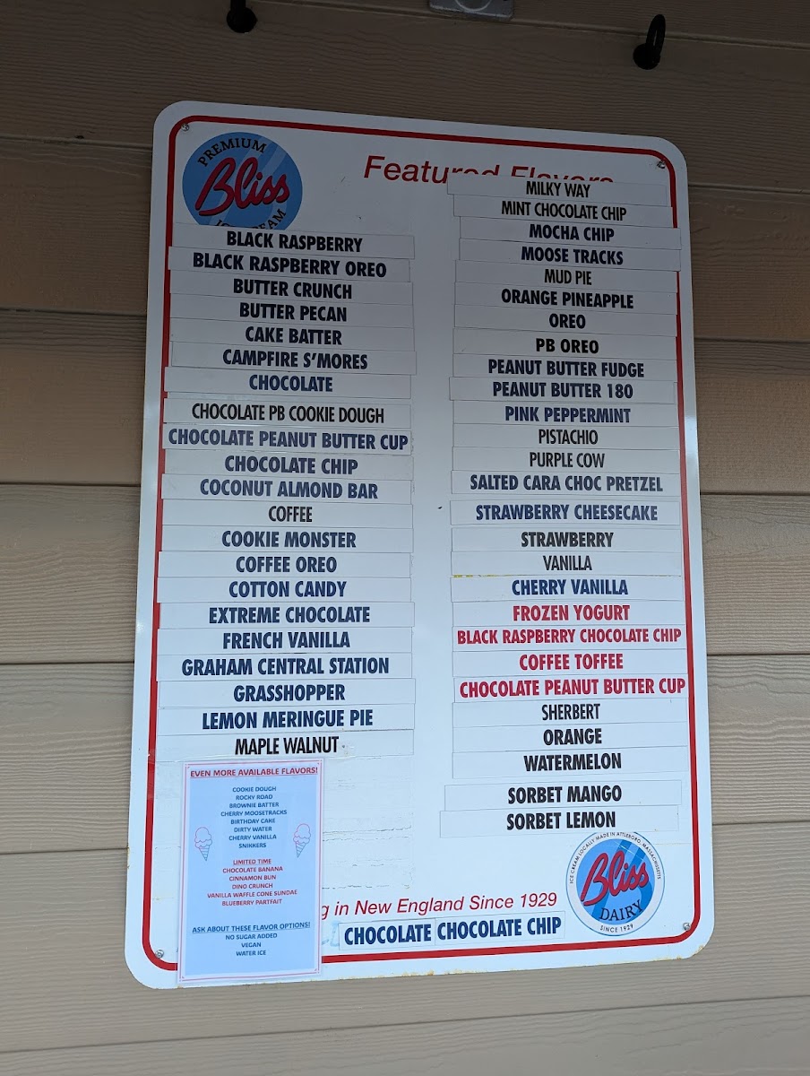 Bliss Restaurant Menu - Image 6